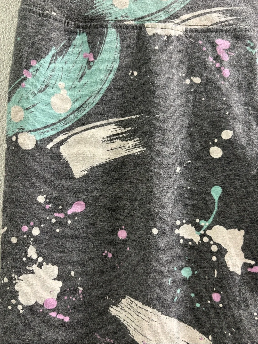 Girl’s Justice Splatter Paint Design Leggings Size 14/16